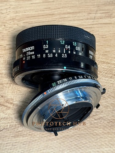 Tamron 28mm bbar mc - f/2.5,